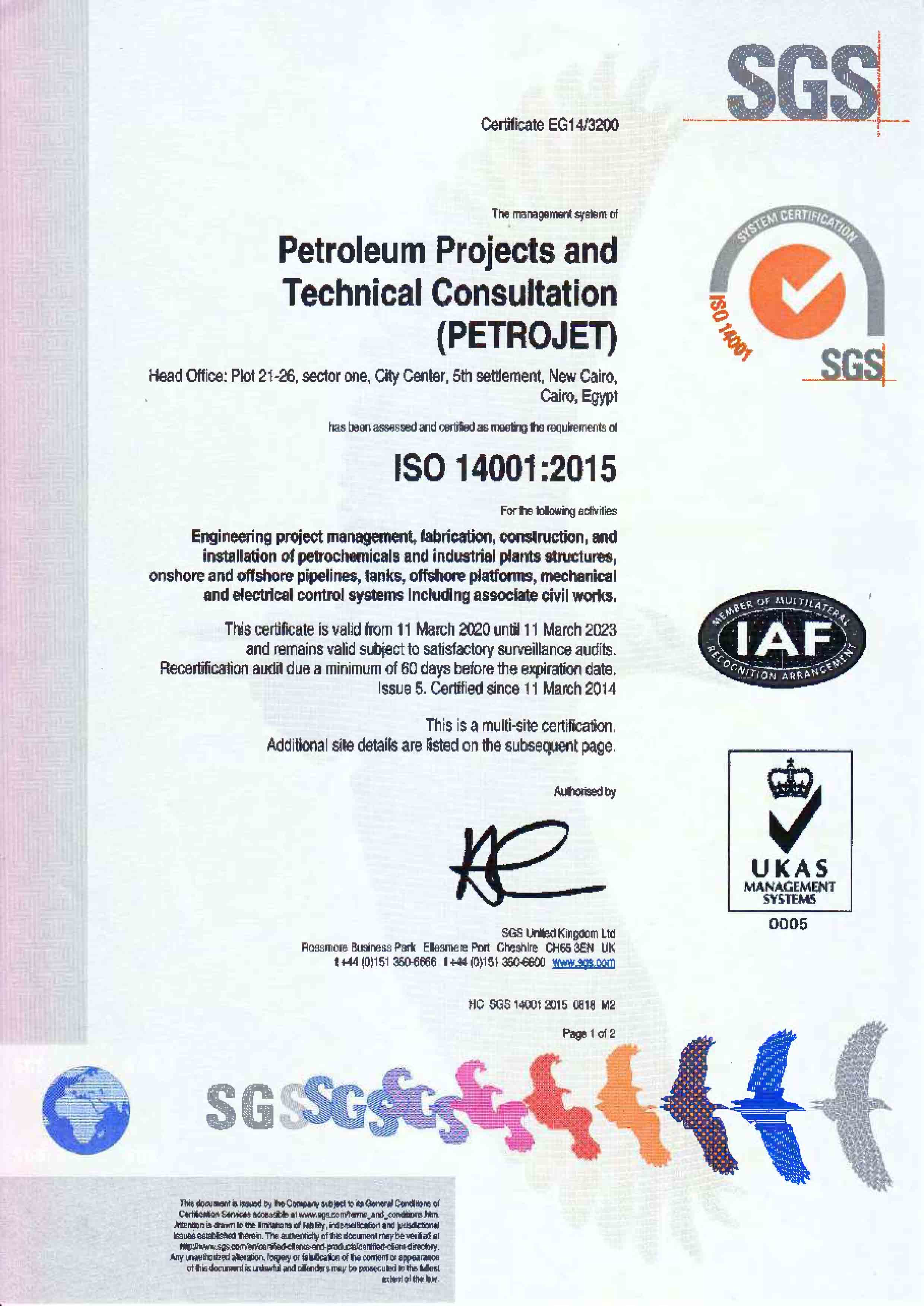 ISO 14001:2015